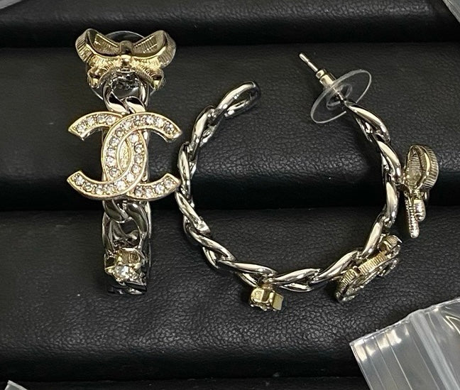 Double C earrings - 4