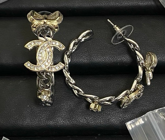Double C earrings - 4