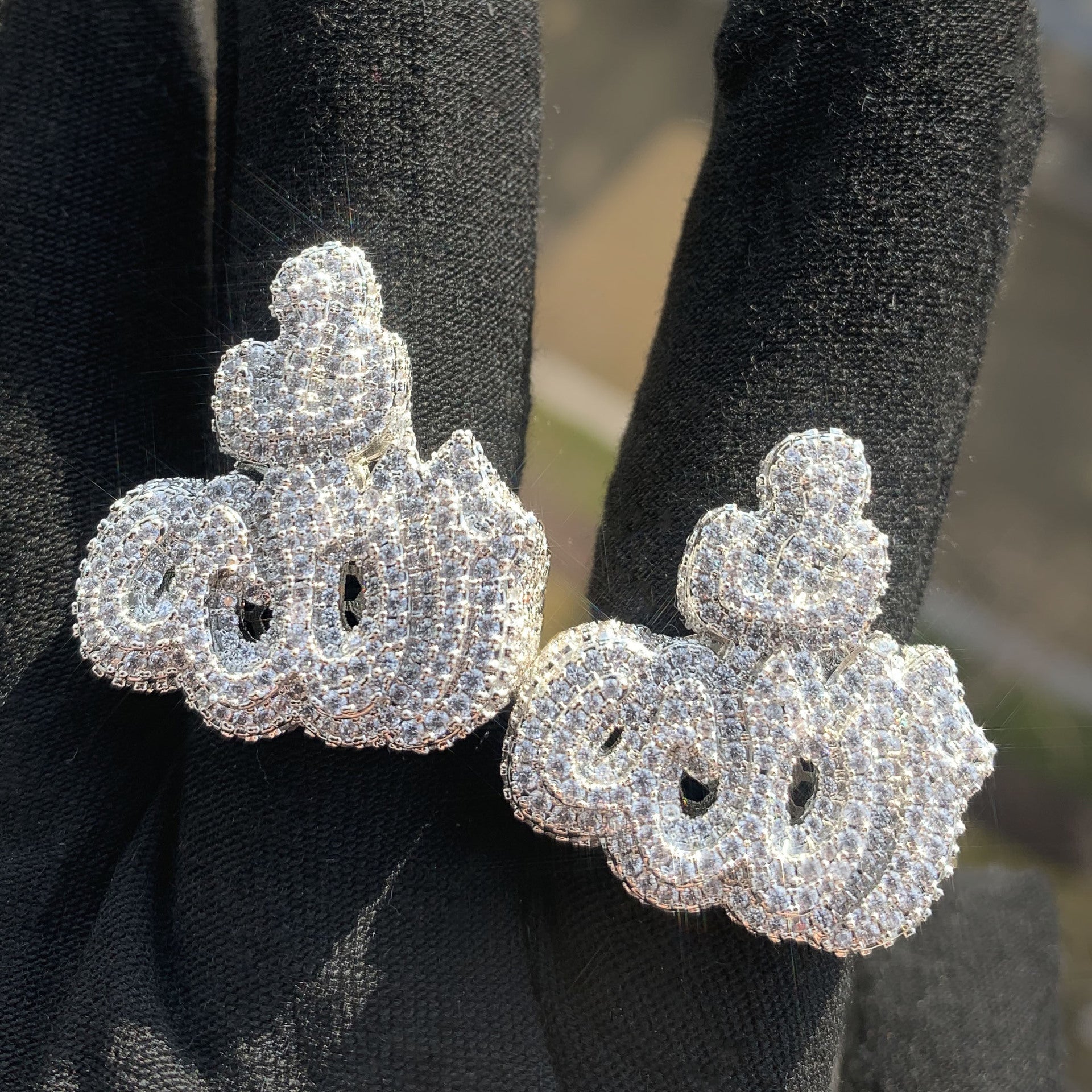 European and American cross-border hip-hop micro-inlaid zircon ring men's high-end fashion trend personalized jewelry ring jewelry batch