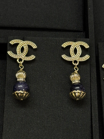 Double C earrings - 8