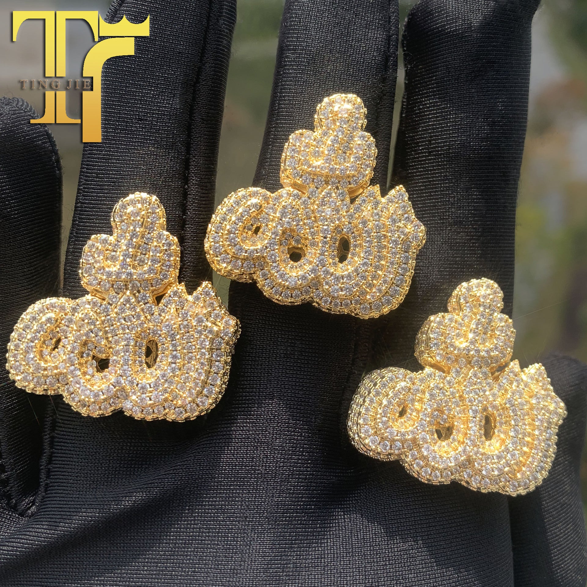 European and American cross-border hip-hop micro-inlaid zircon ring men's high-end fashion trend personalized jewelry ring jewelry batch